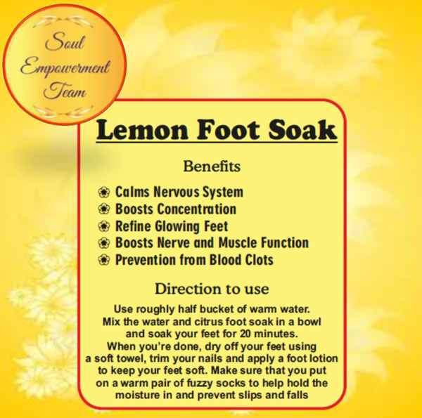 Lemon Foot Soak - Image 2