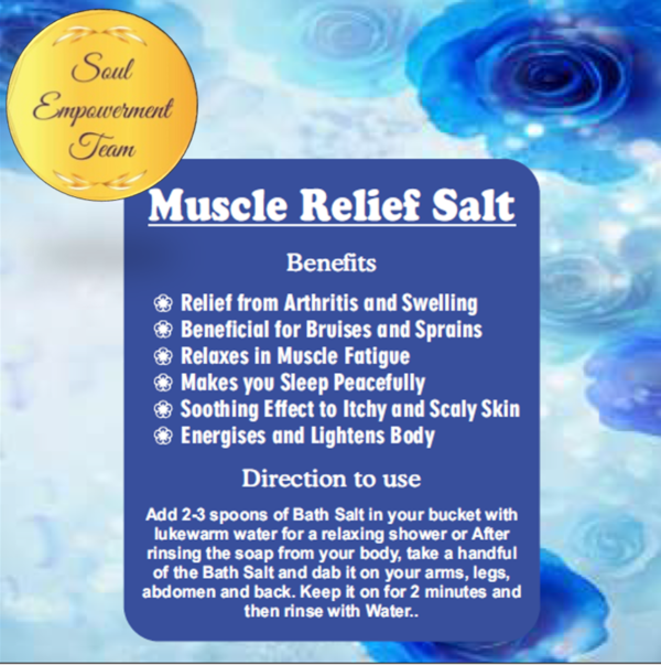 Muscle Relief Salt